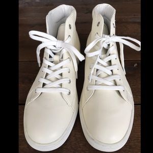 Polo Ralph Lauren Leather Sneakers 9.5 RUNS BIG